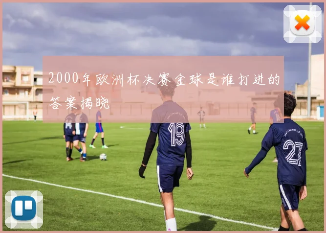 2000年欧洲杯决赛金球是谁打进的答案揭晓